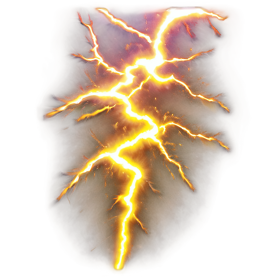 Yellow Lightning Blast Png 71 PNG