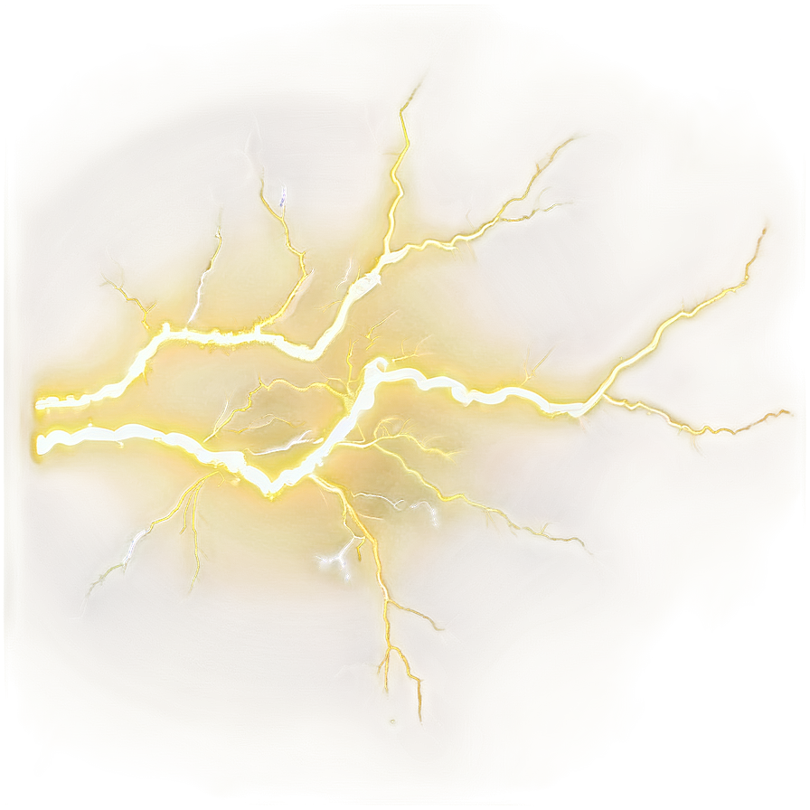 Yellow Lightning C PNG