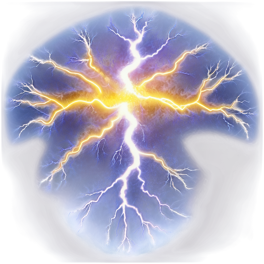 Yellow Lightning Energy Png Aht75 PNG