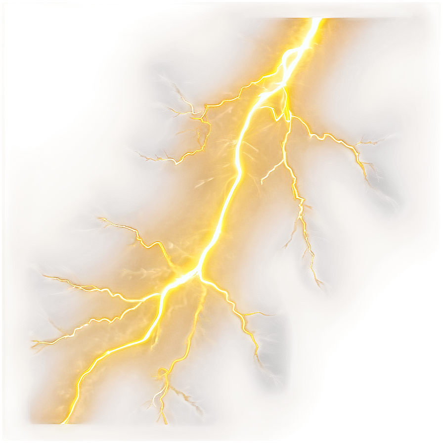 Yellow Lightning Glow Png Fht PNG