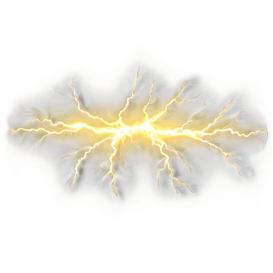 Yellow Lightning Glow Png Lgf PNG