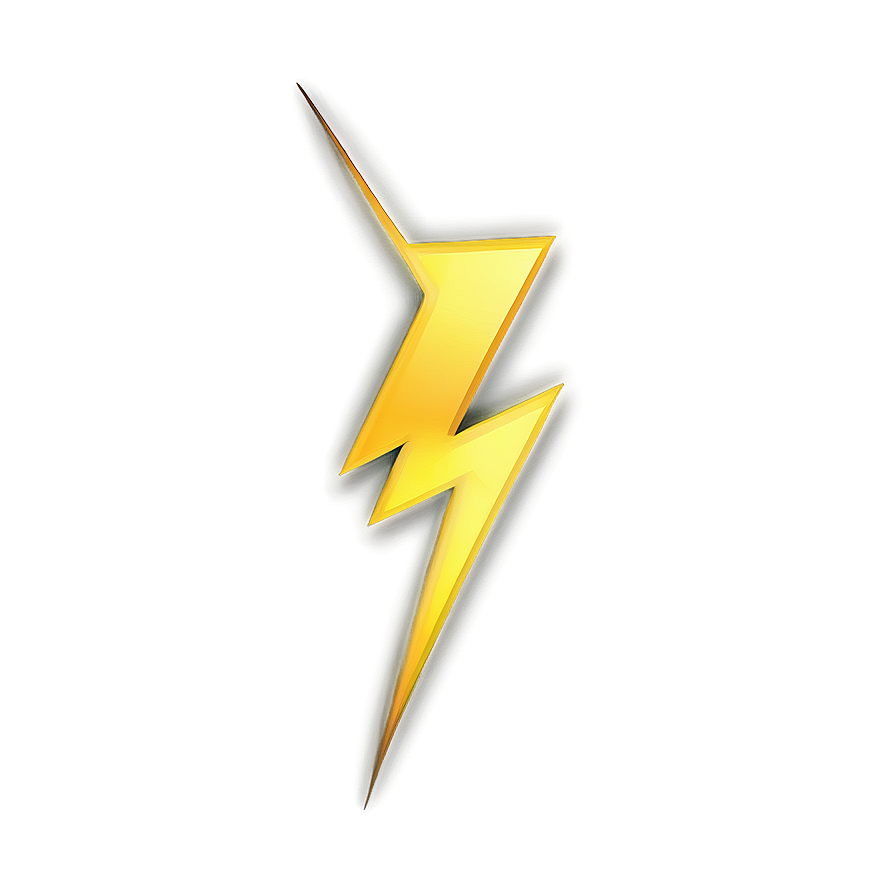 Yellow Lightning Png 06132024 PNG