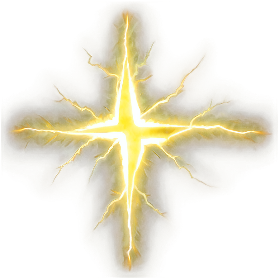 Yellow Lightning Power Png Wvu26 PNG