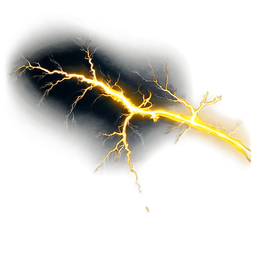 Yellow Lightning Strike Event Png Tlj PNG