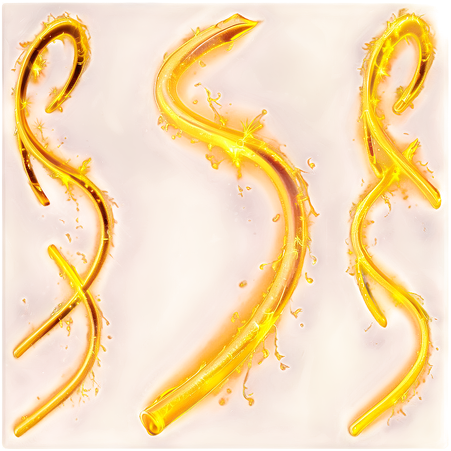 Yellow Lightning Swirl Png Yih56 PNG