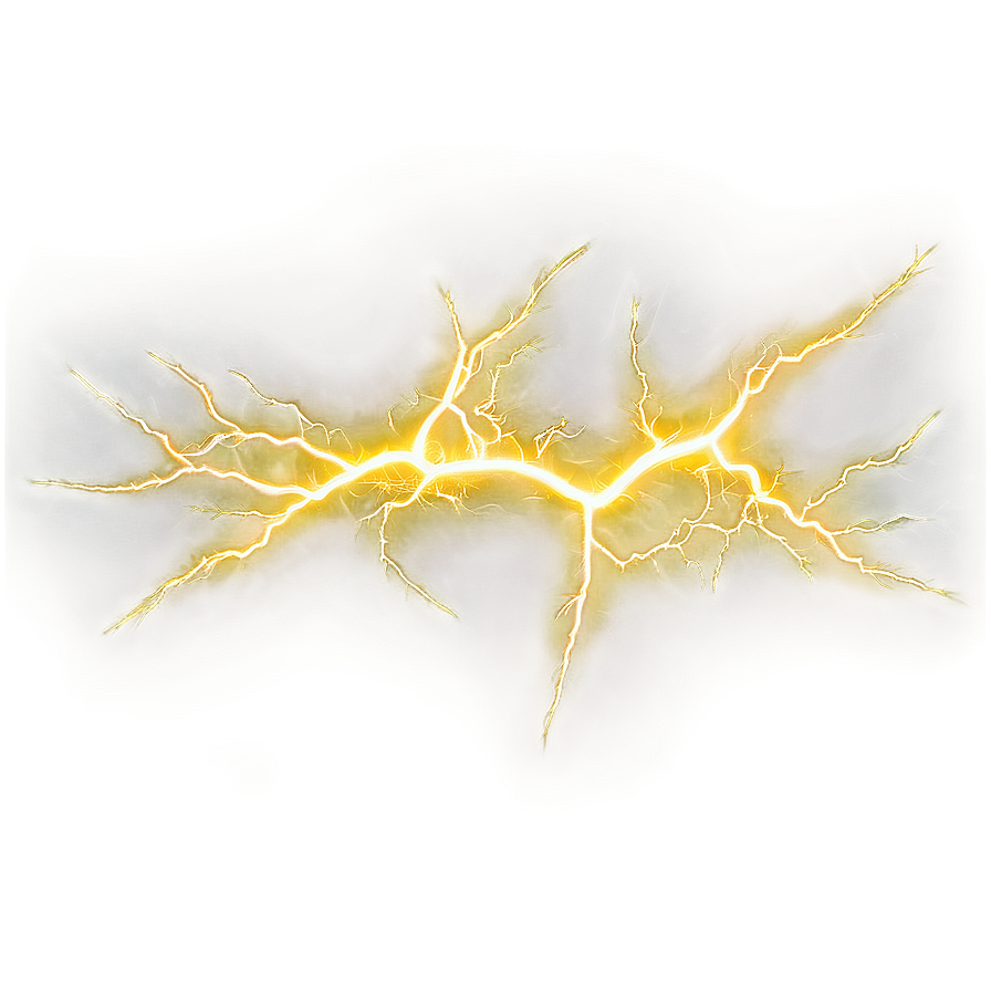 Yellow Lightning Web Png Onf62 PNG