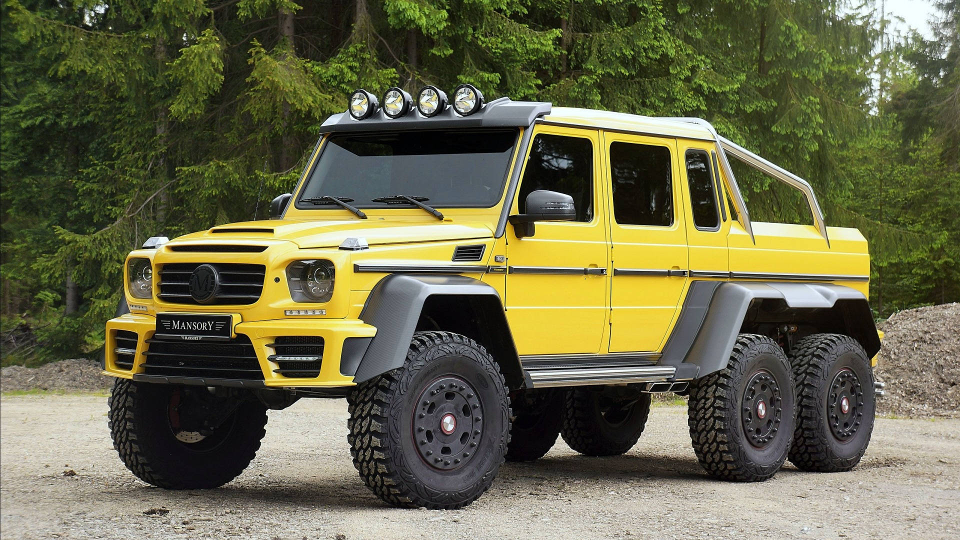 Yellow Mercedes Amg Suv Iphone