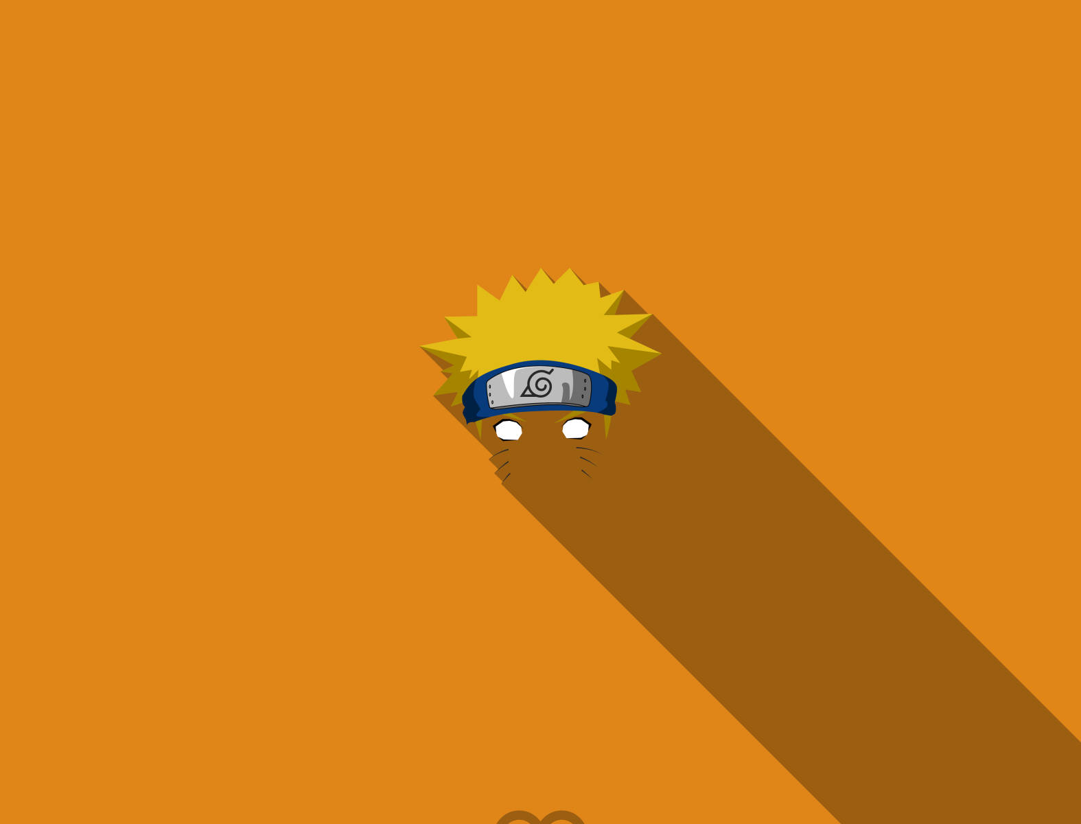 Bright and hopeful, Yellow Naruto looks forward to a brighter tomorrow. Wallpaper