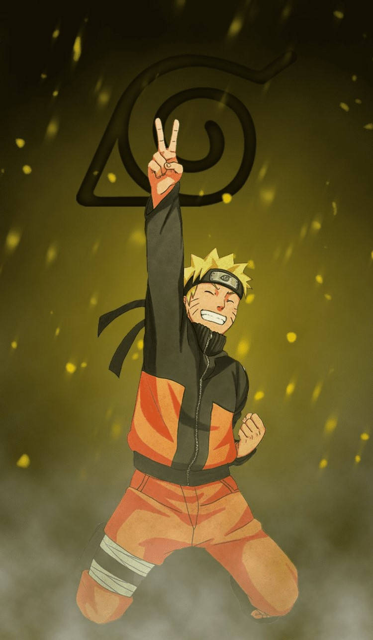 Image  Bright Yellow Naruto Character Wallpaper