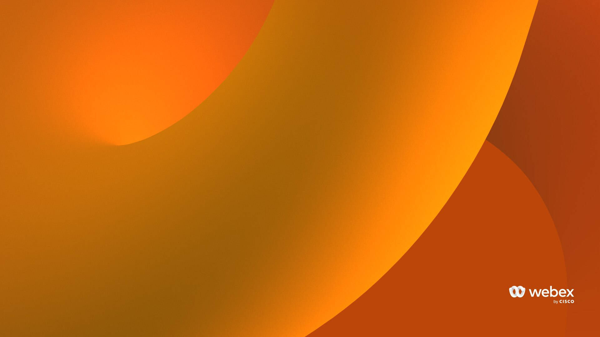 Gelber Orangefarbener Webex-hintergrund Wallpaper