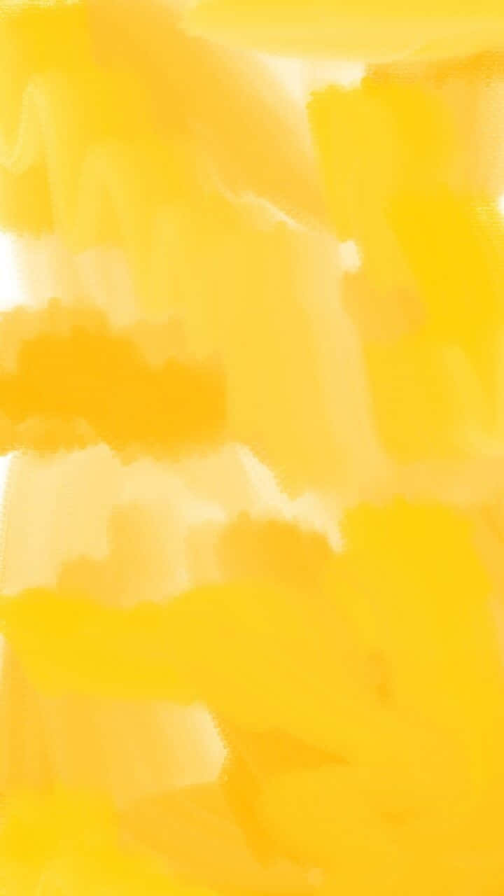 Fondode Pantalla De Arte Abstracto Vibrante Color Amarillo. Fondo de pantalla