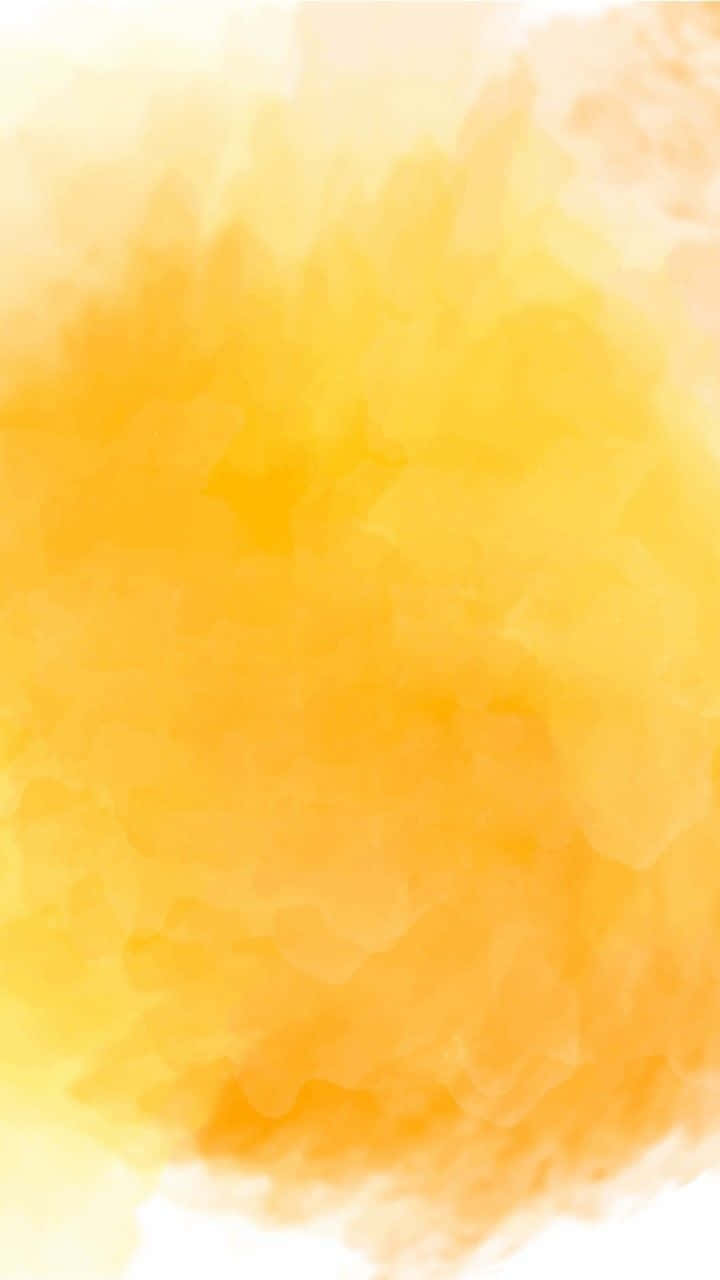 Vibrant Yellow Painting Wallpaper