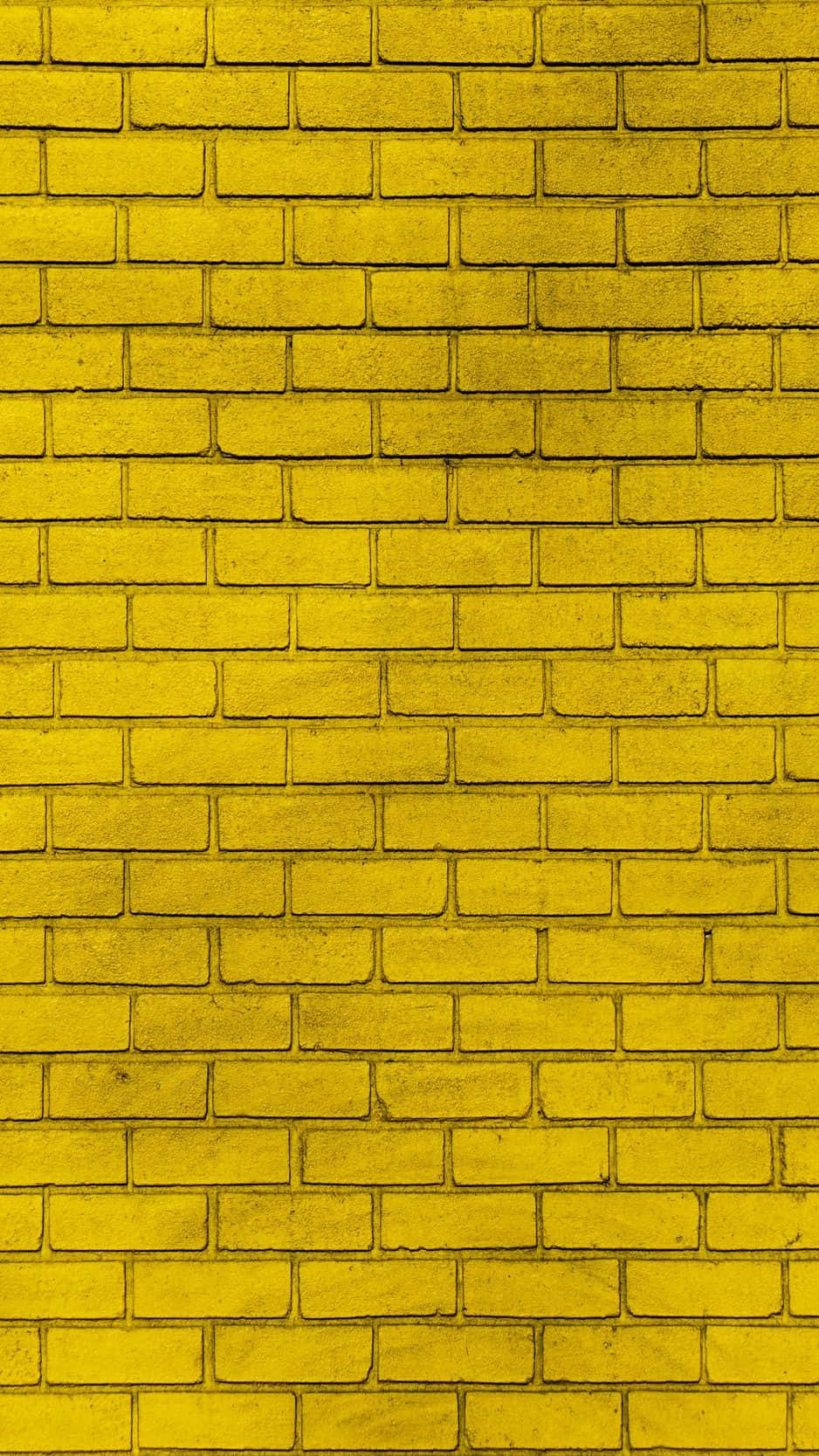 Abstract Yellow Painting Wallpaper