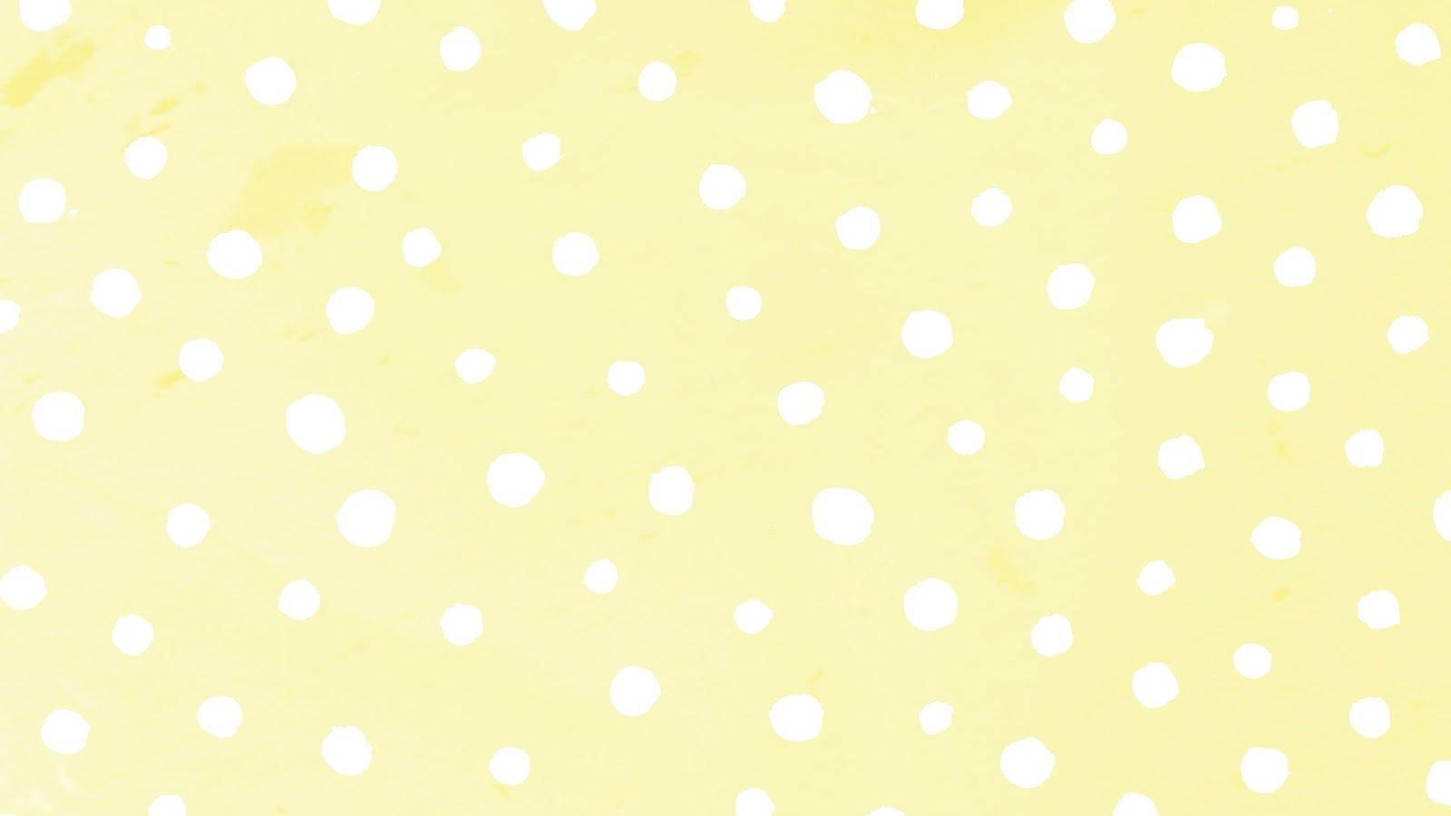 Yellow Pastel Desktop Wallpaper