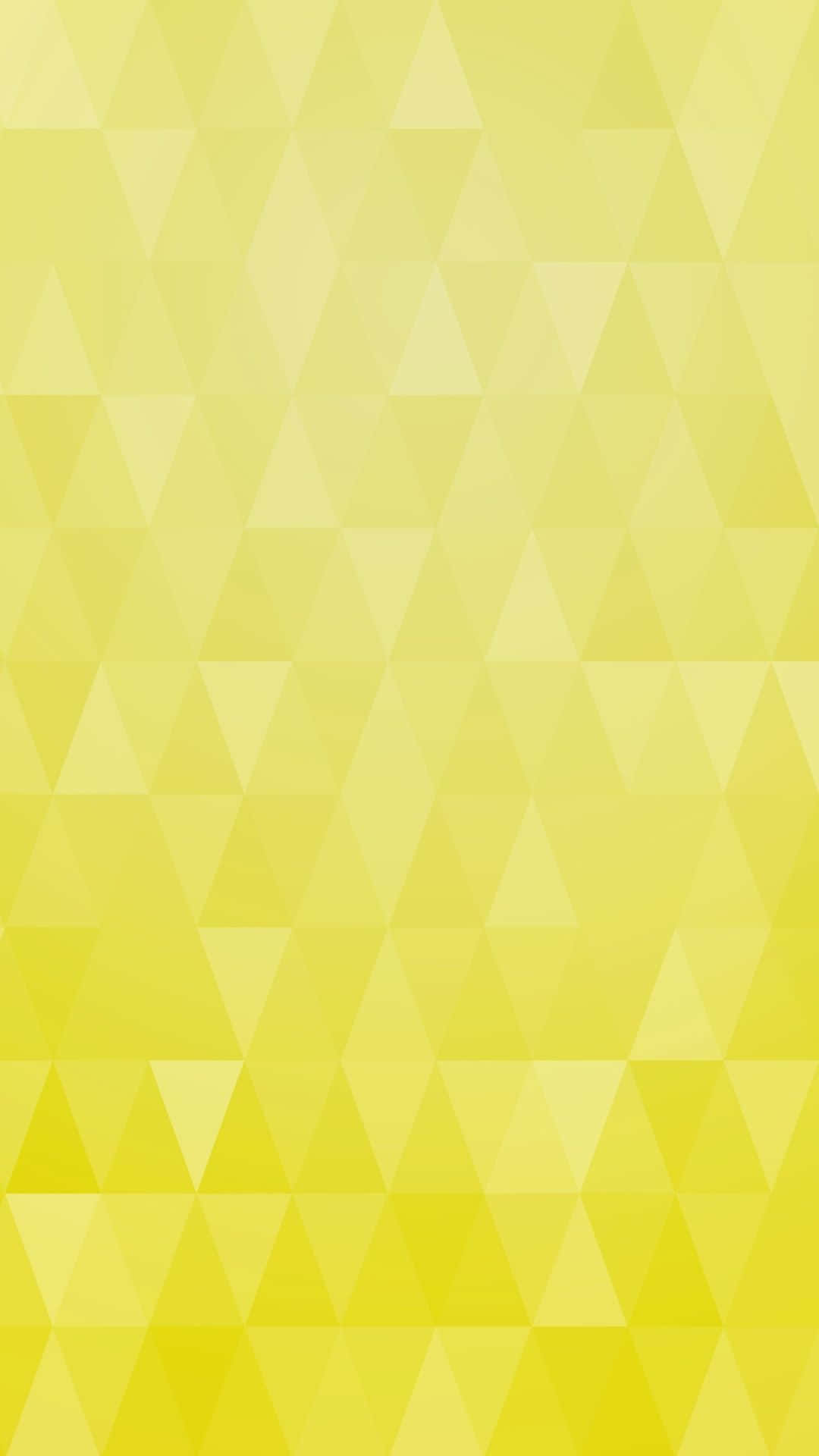 Fondode Pantalla Con Patrón Geométrico Vibrante En Amarillo. Fondo de pantalla