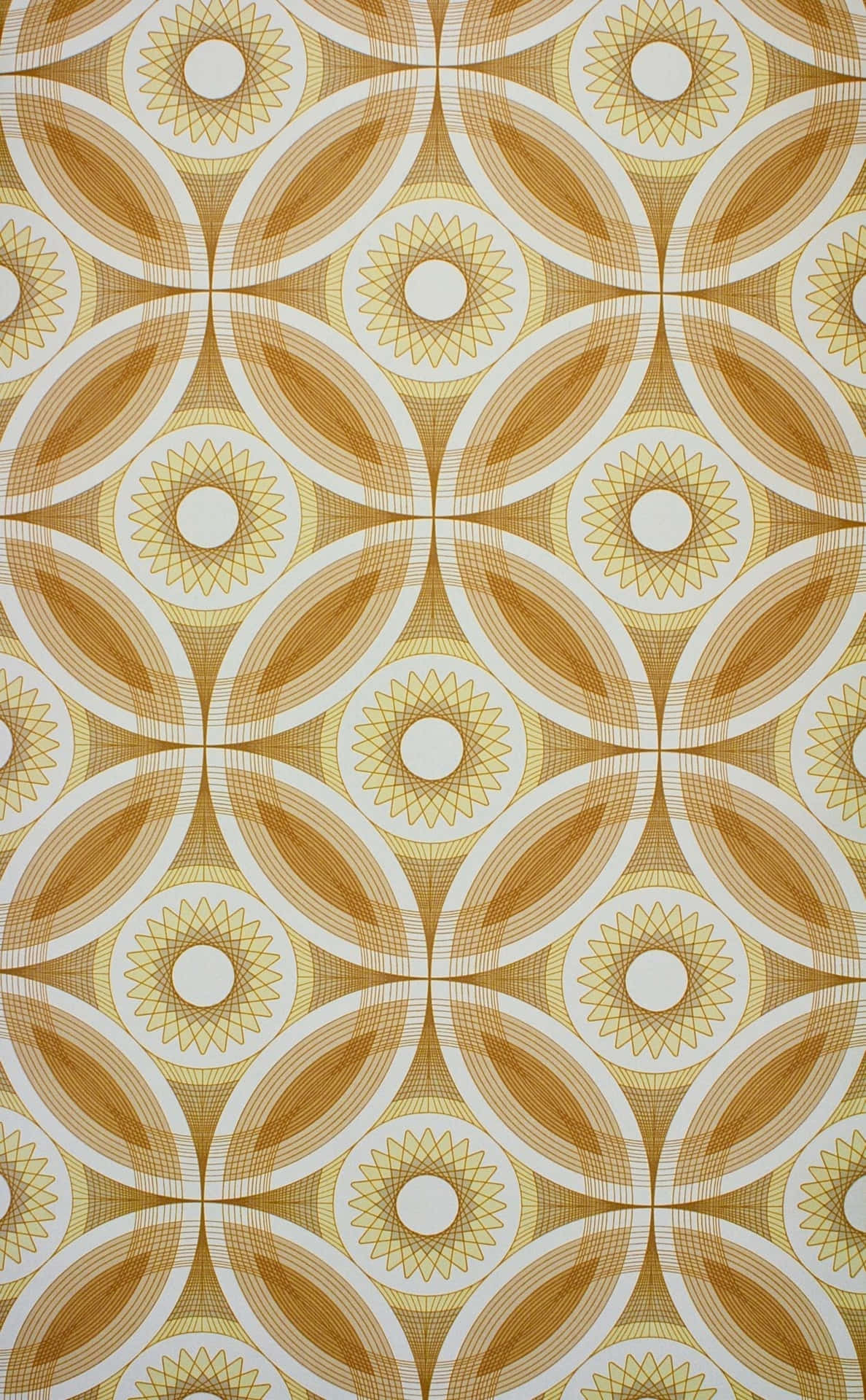 Vibrant Yellow Pattern Wallpaper Wallpaper