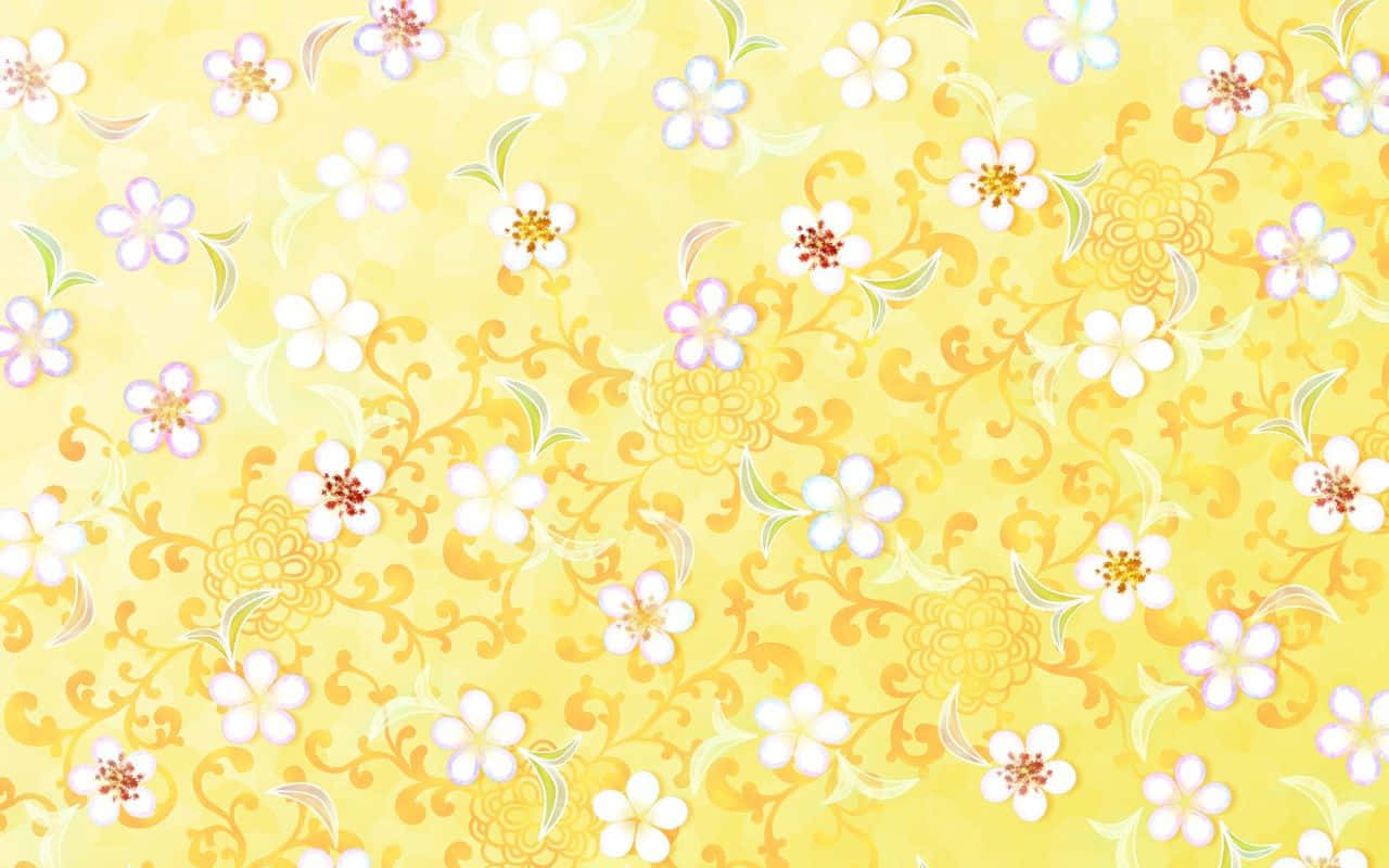 Yellow Pattern 1280 X 800 Wallpaper Wallpaper