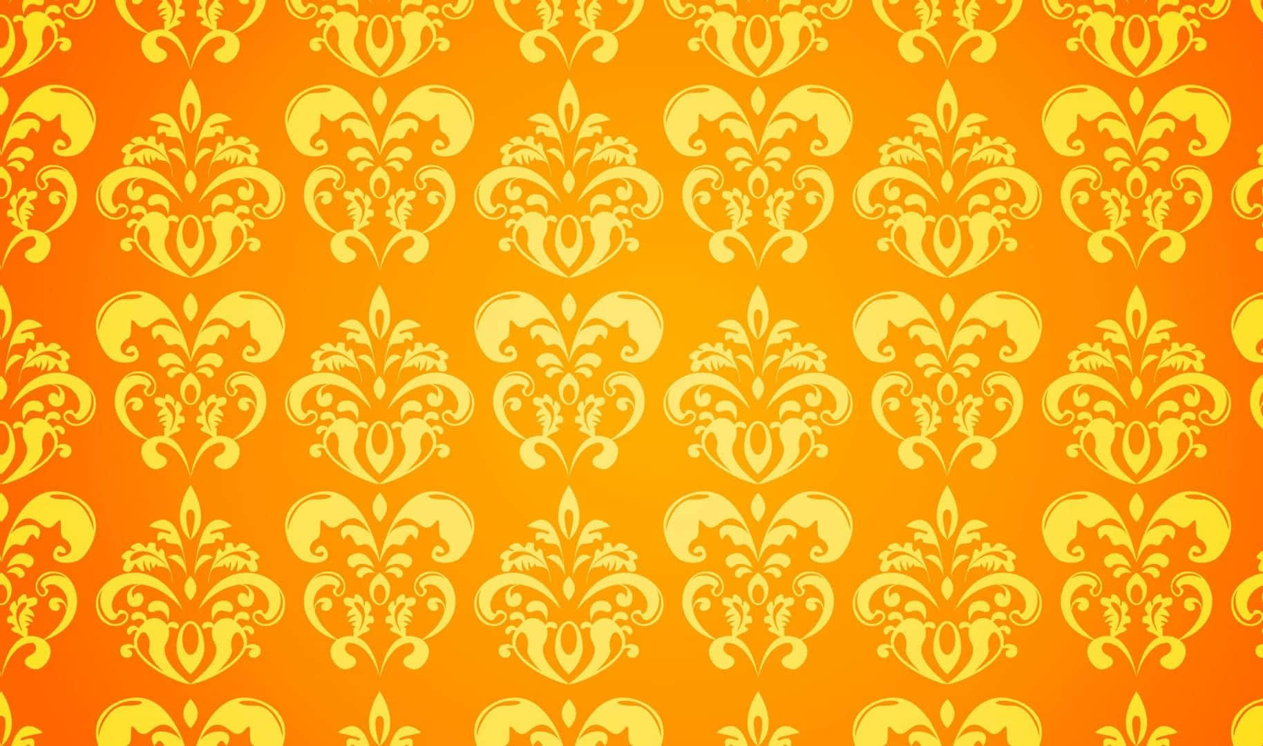 Abstract Yellow Pattern Wallpaper Wallpaper
