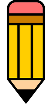 Yellow Pencil Icon PNG