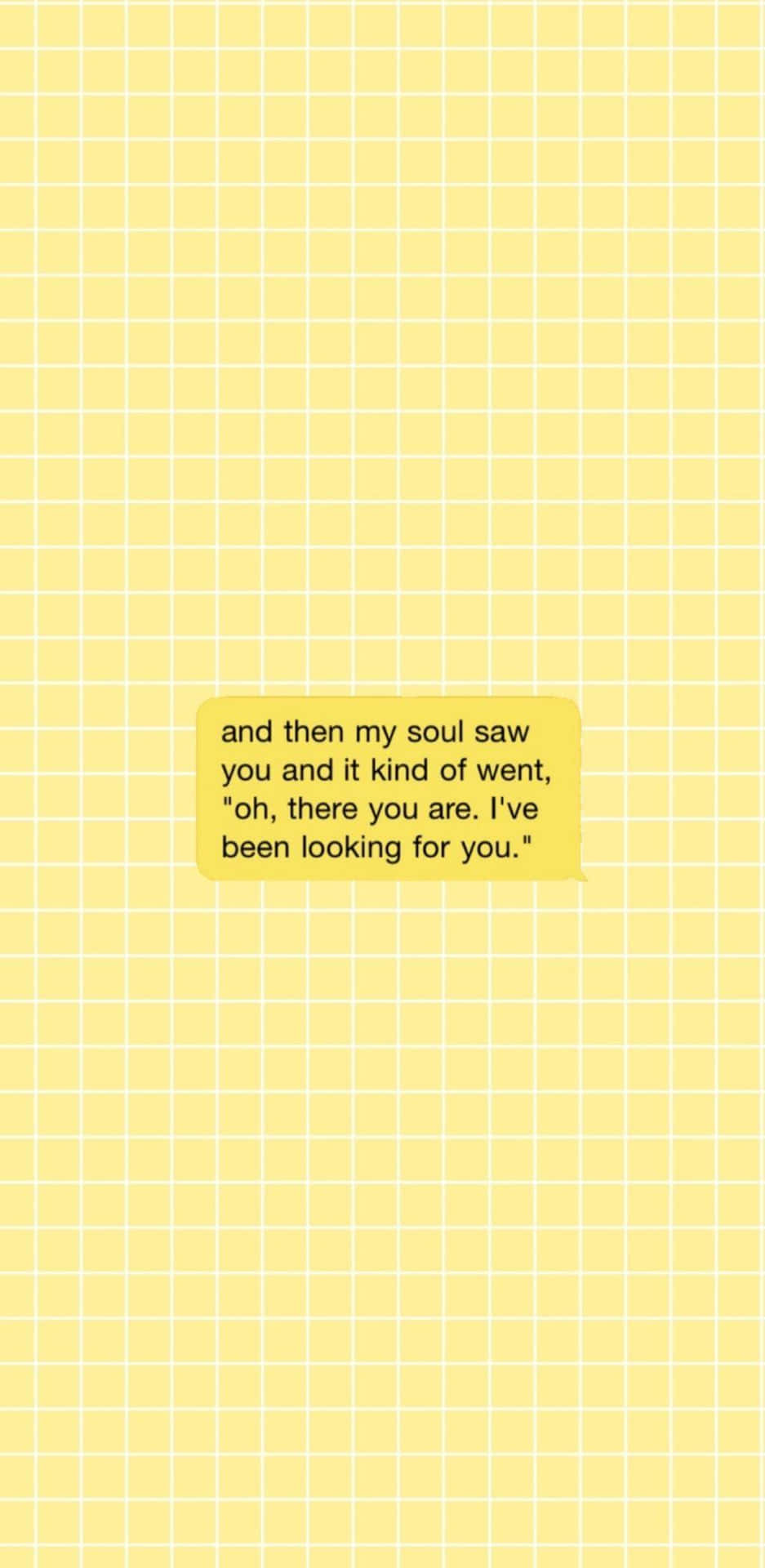 A Yellow Background With A Quote On It