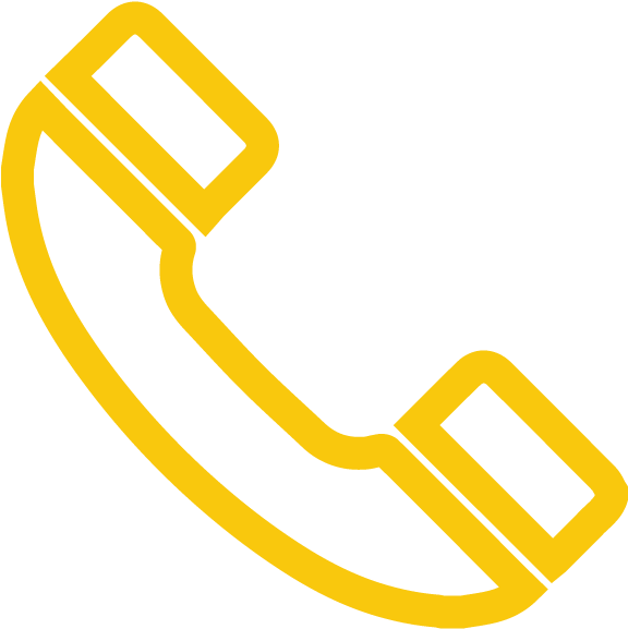 Yellow Phone Receiver Clipart PNG