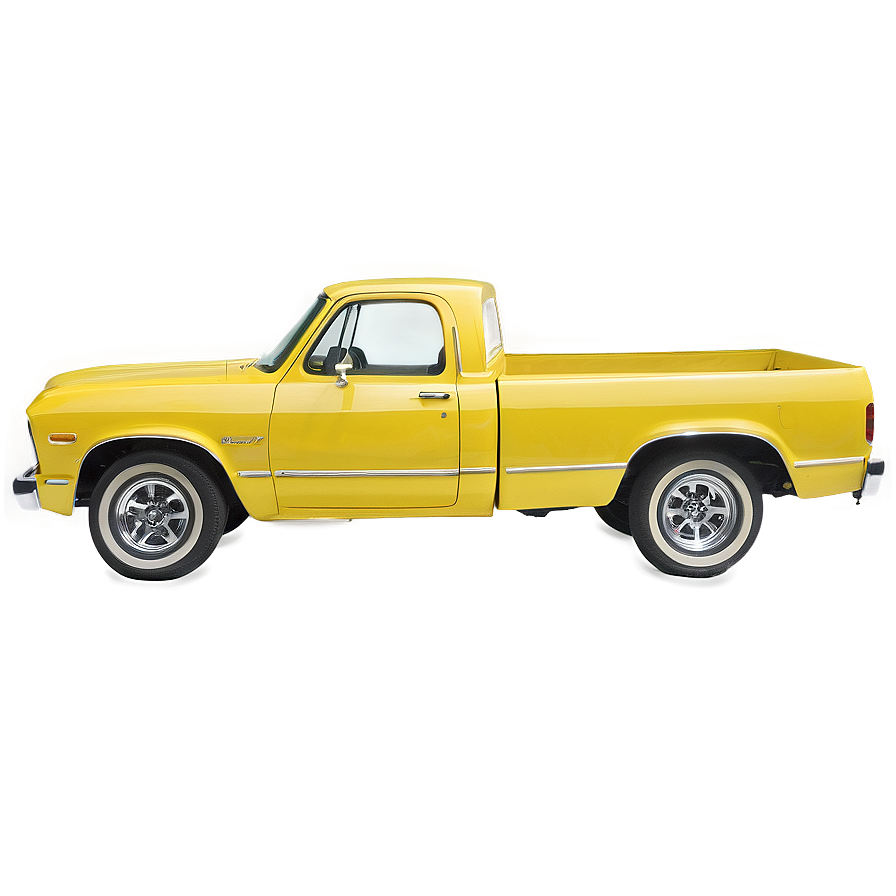 Yellow Pickup Truck Png 68 PNG