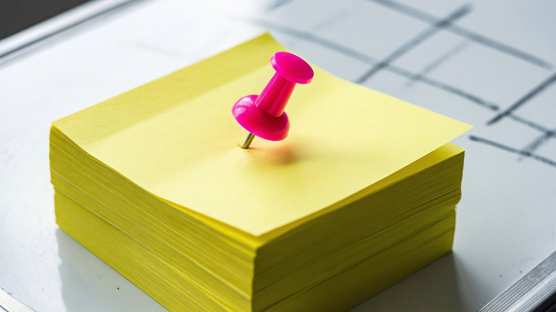 Pile Jaune avec Épingle Fonds d'écran