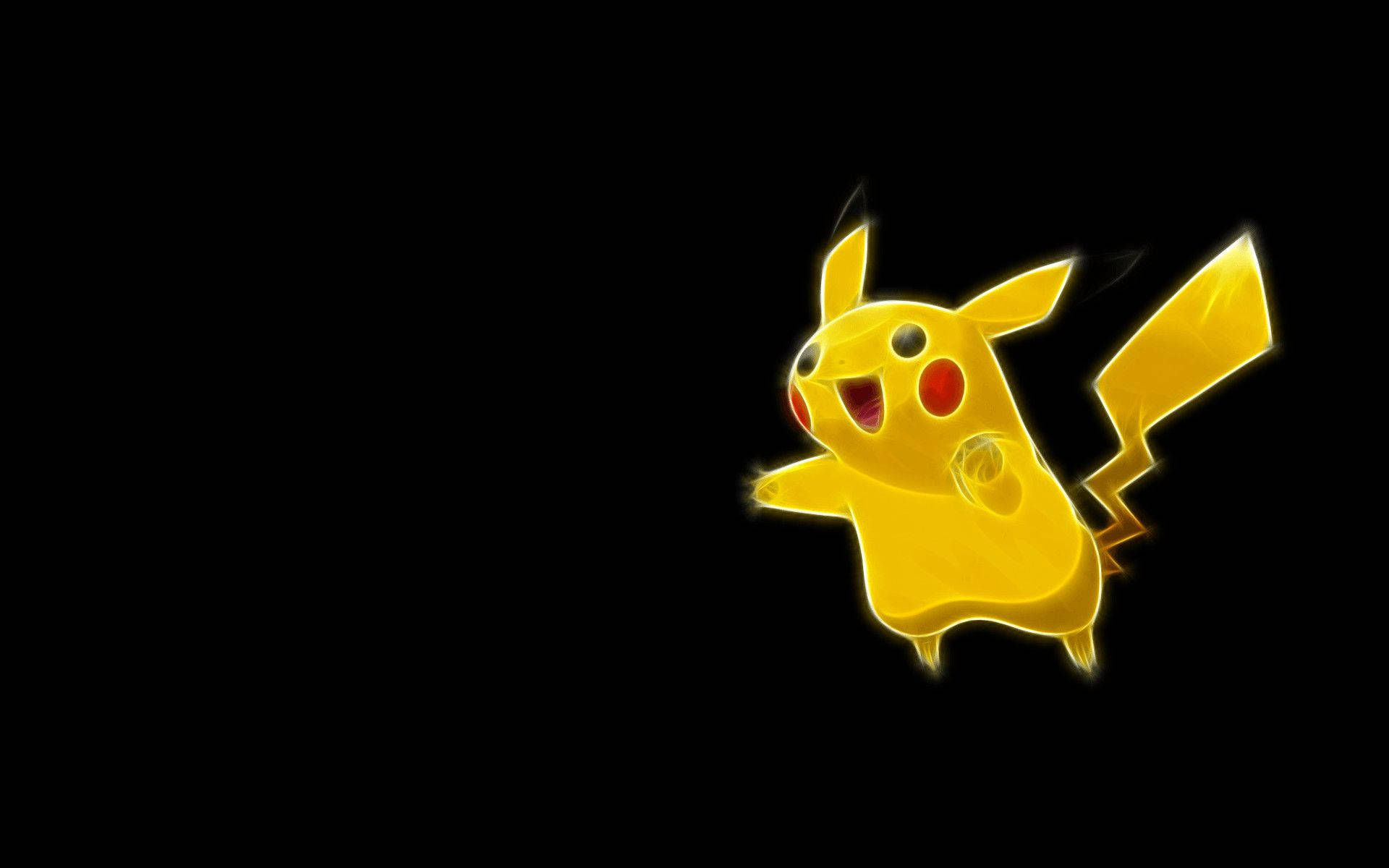 Yellow Pokémon Pikachu 3d Wallpaper