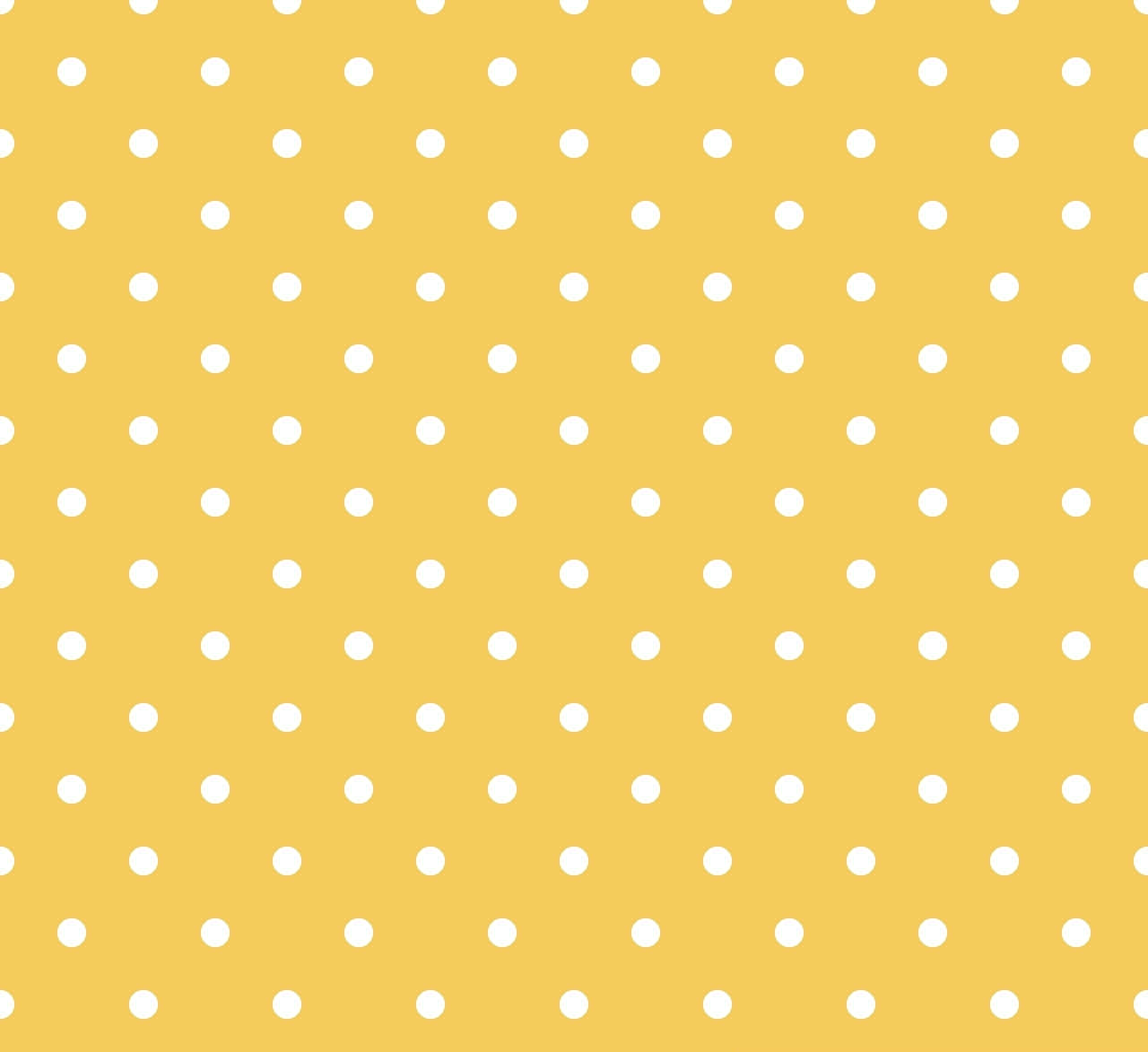 Bright Yellow Polka Dot Wallpaper Wallpaper