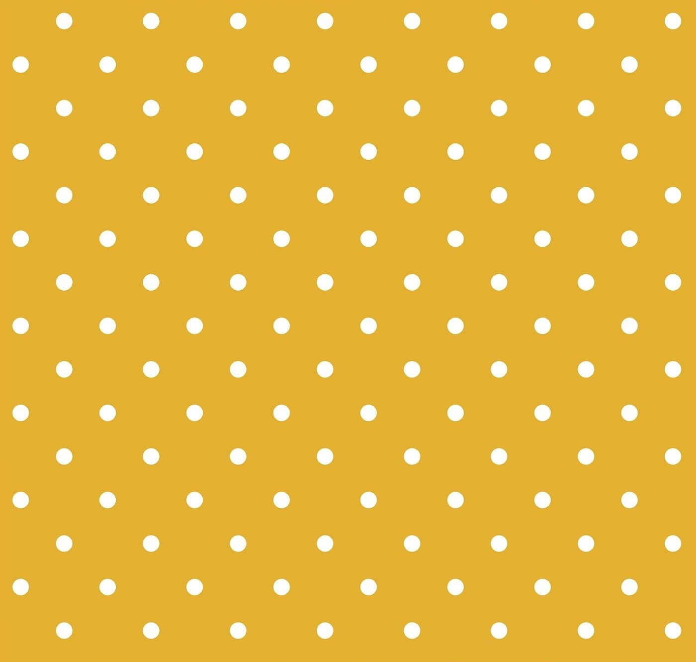 Trendy Yellow Polka Dot Wallpaper Wallpaper