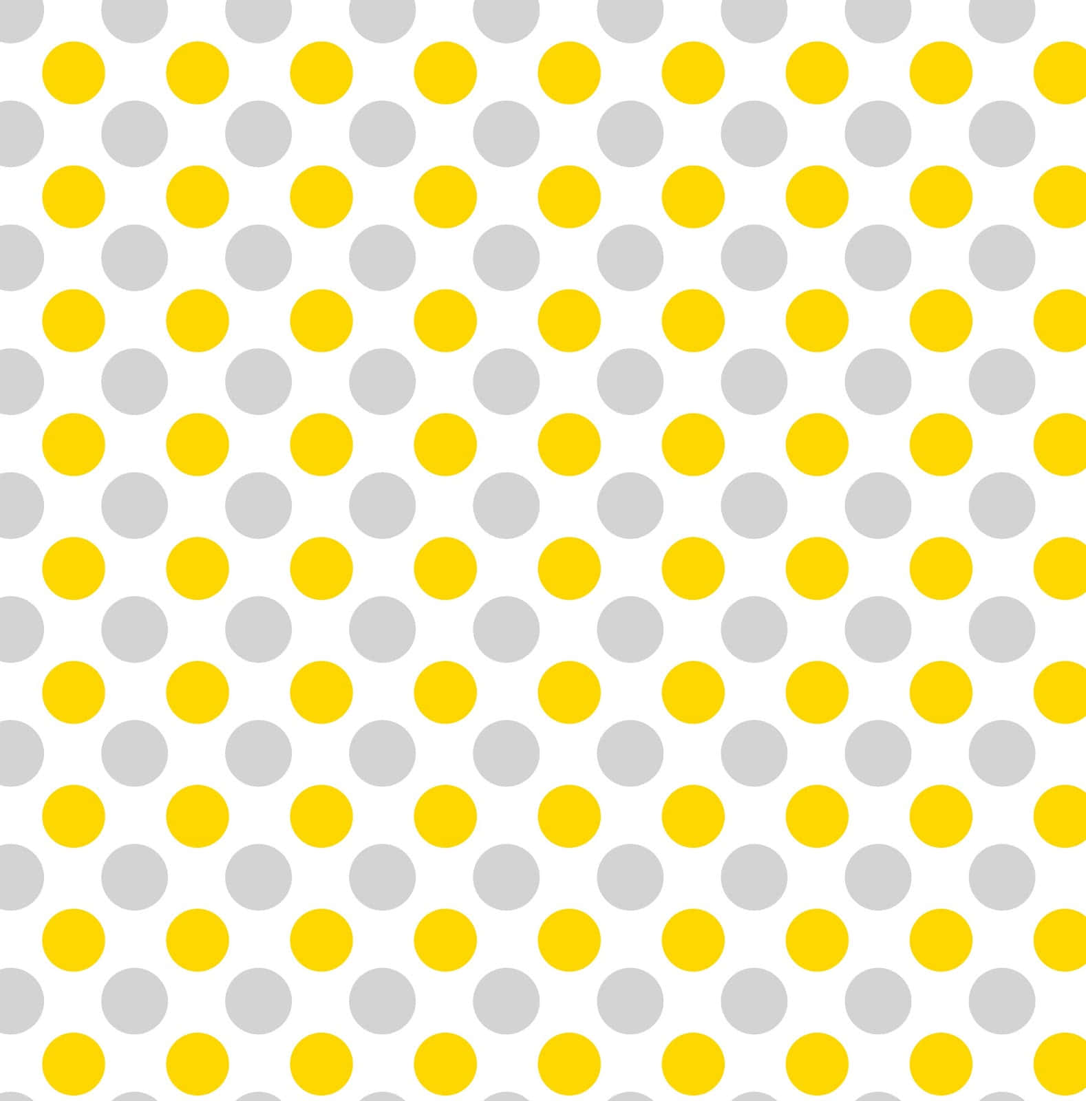 A vibrant yellow polka dot pattern on a high-quality wallpaper Wallpaper