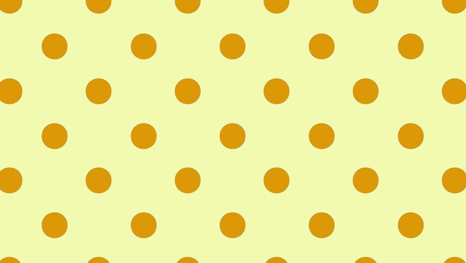 Yellow Polka Dot Wallpaper Wallpaper