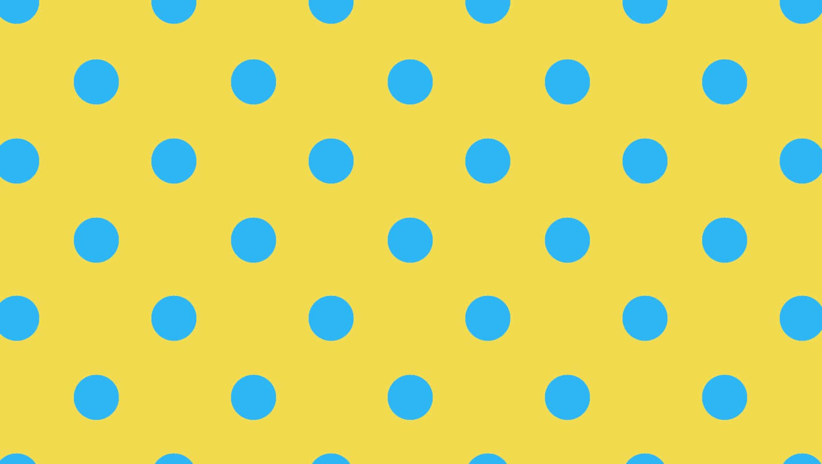 Vibrant Yellow Polka Dot Pattern Wallpaper