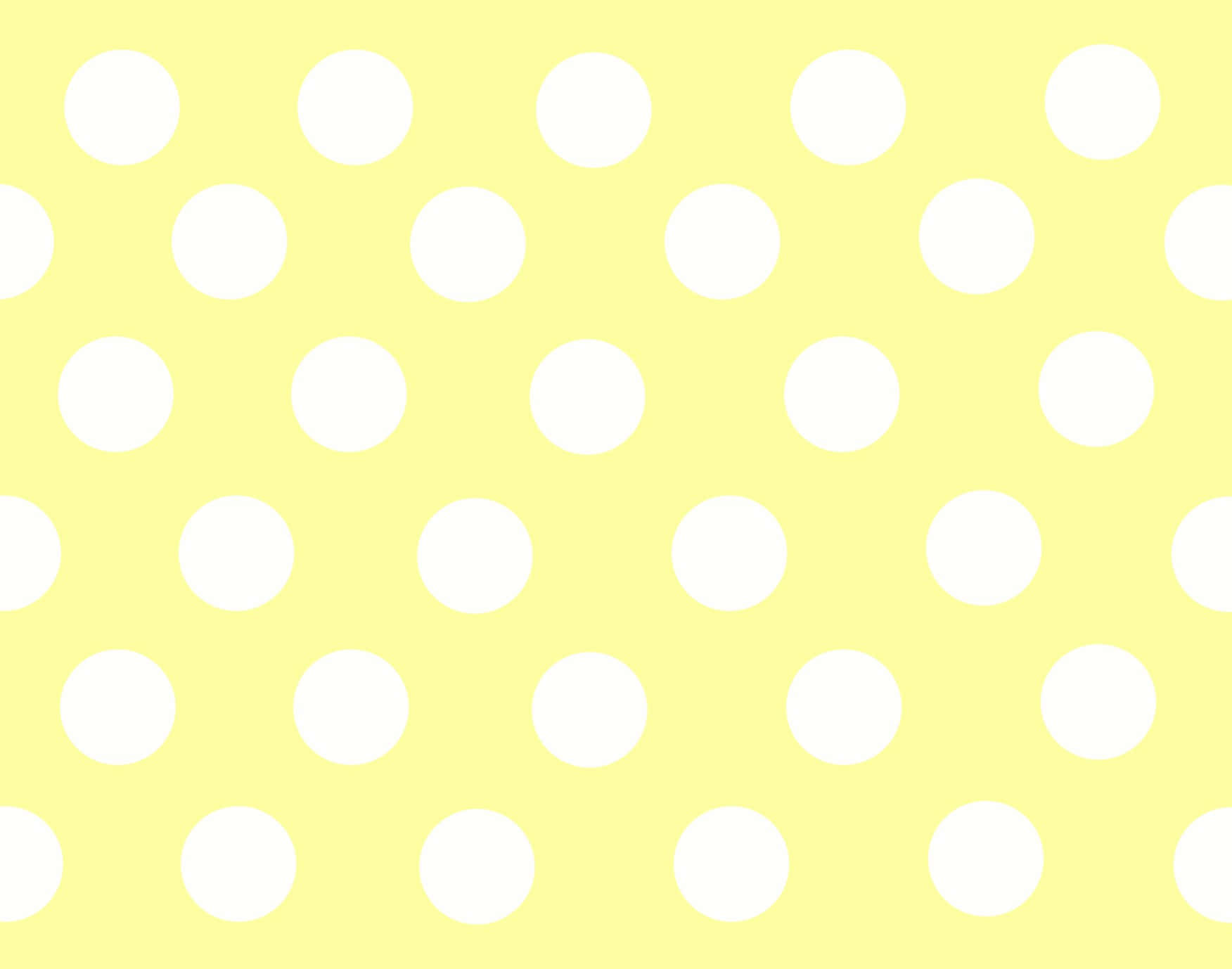 Download Vibrant Yellow Polka Dot Background Wallpaper | Wallpapers.com