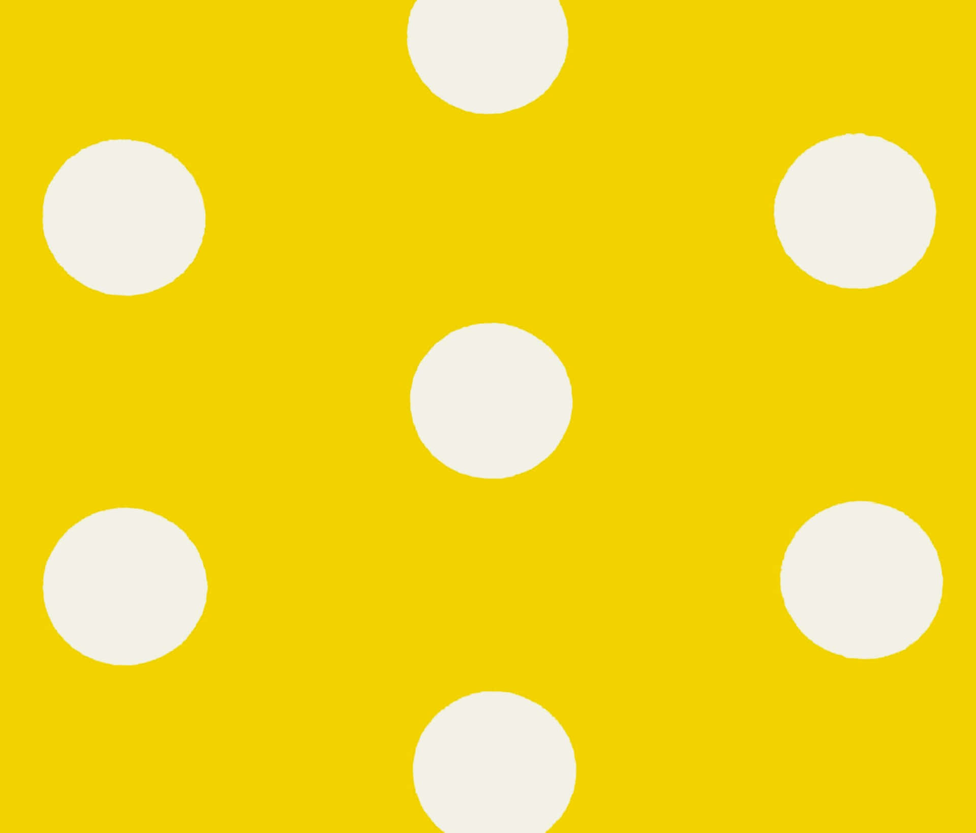 Caption: Vibrant Yellow Polka Dot Wallpaper Wallpaper
