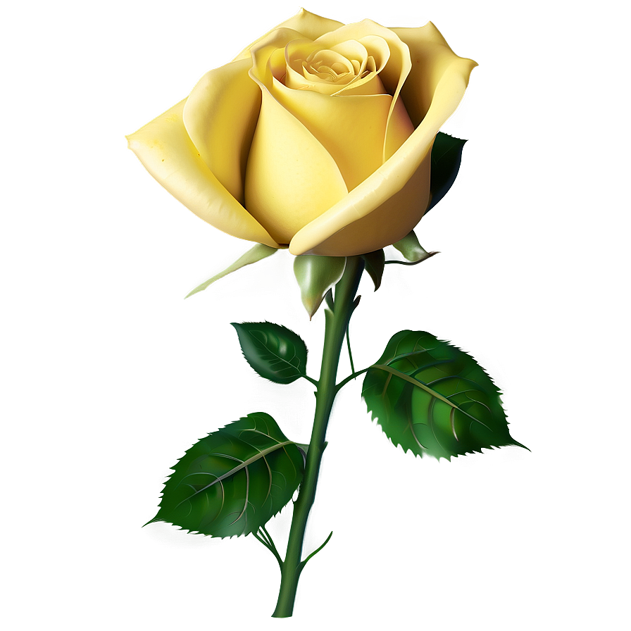Yellow Rose Png 75 PNG