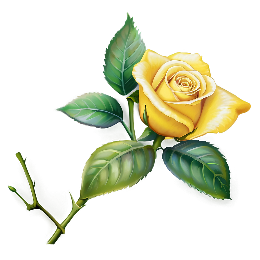 Yellow Rose Png Ens21 PNG