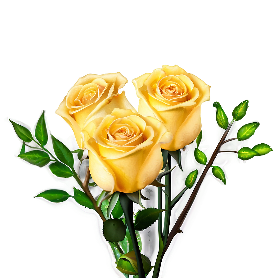 Download Yellow Roses Arrangement Png Njw | Wallpapers.com