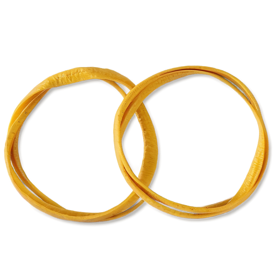 Yellow Rubber Bands Png Bwb35 PNG