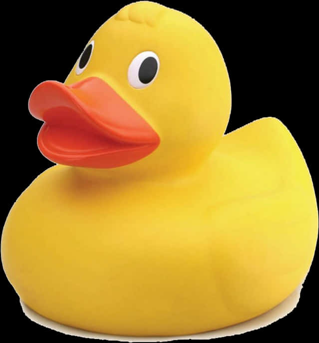Yellow Rubber Duck Toy PNG