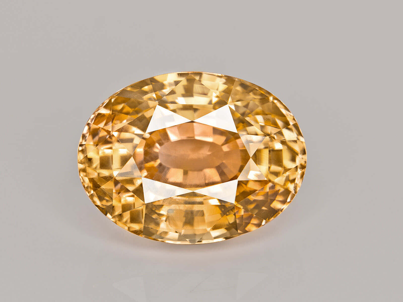 Gleaming Yellow Sapphire Gemstone Wallpaper