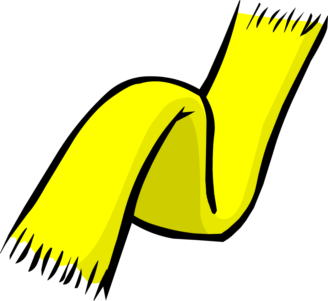 Yellow Scarf Illustration.png PNG