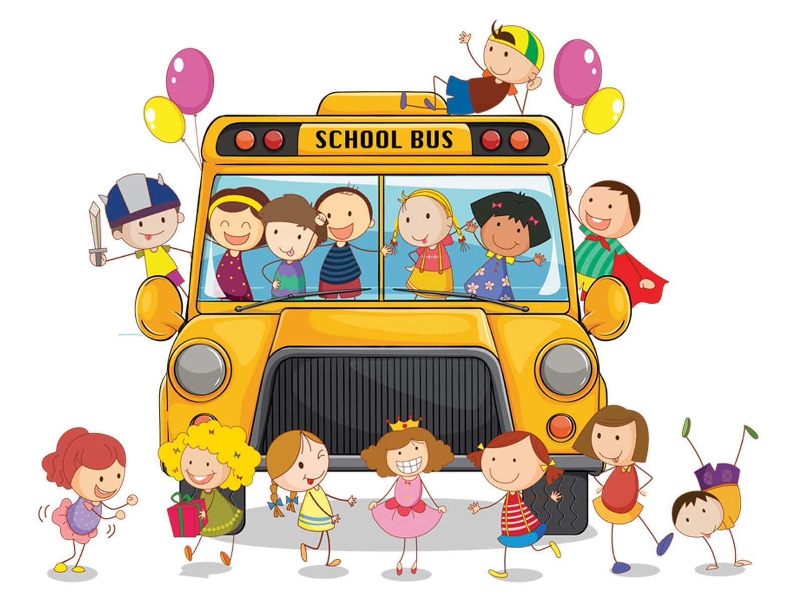 [100+] Yellow School Bus Wallpapers | Wallpapers.com