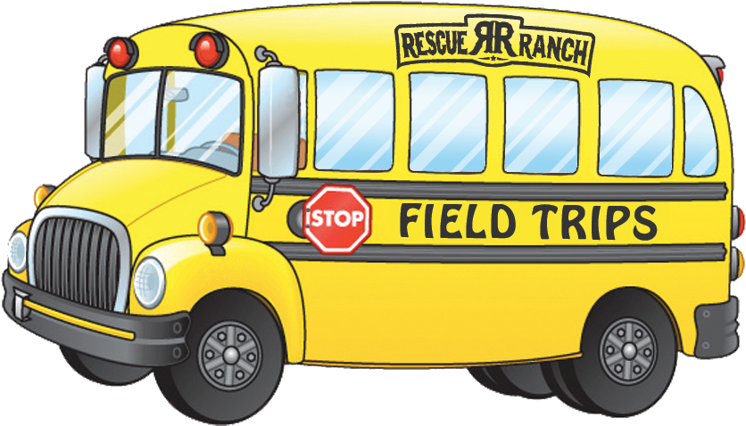 Yellow School Bus Cartoon Field Trip PNG
