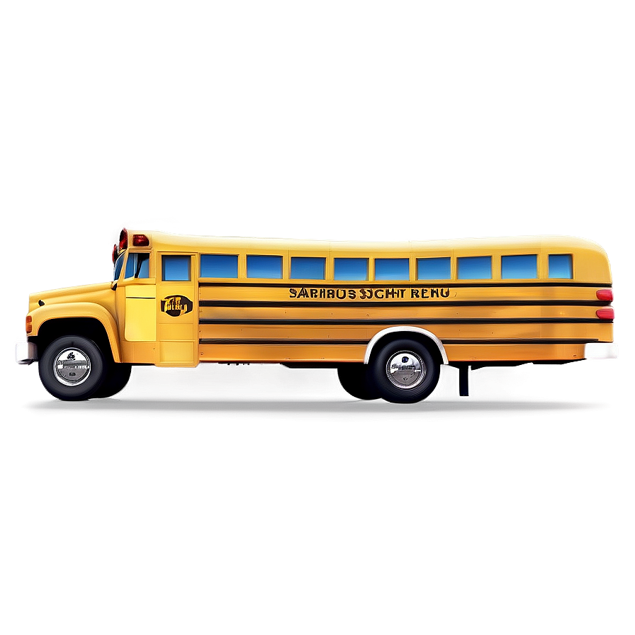 Yellow School Bus Png 83 PNG