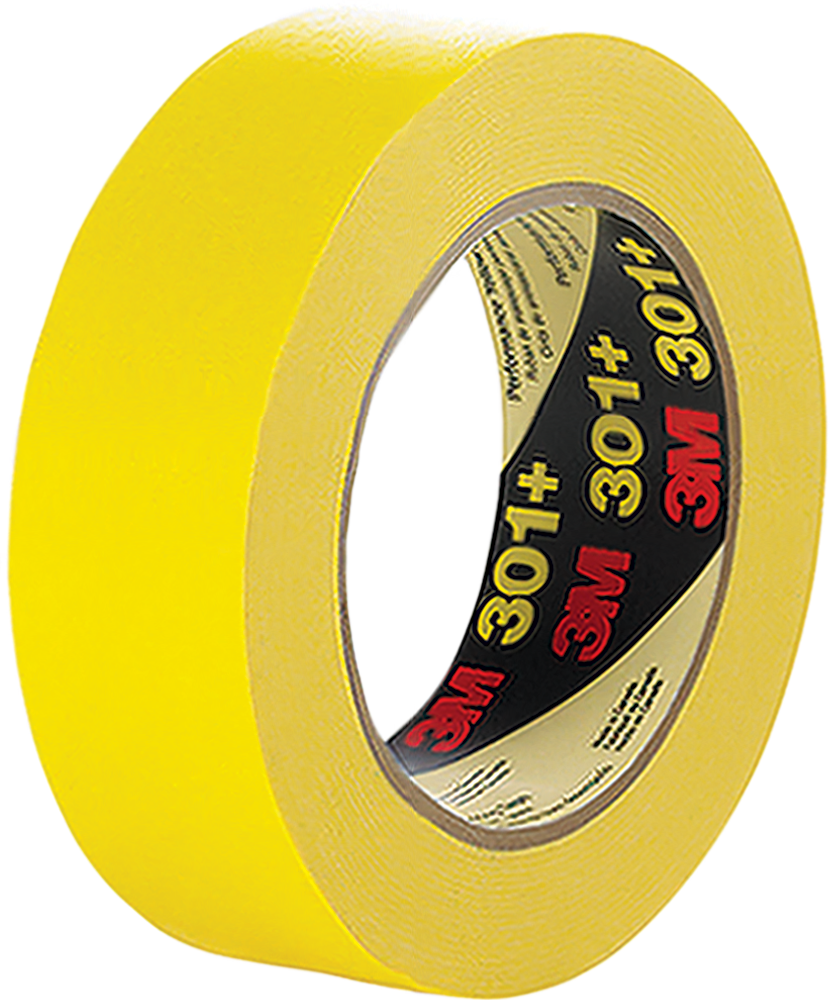 Yellow Scotch Tape Roll PNG