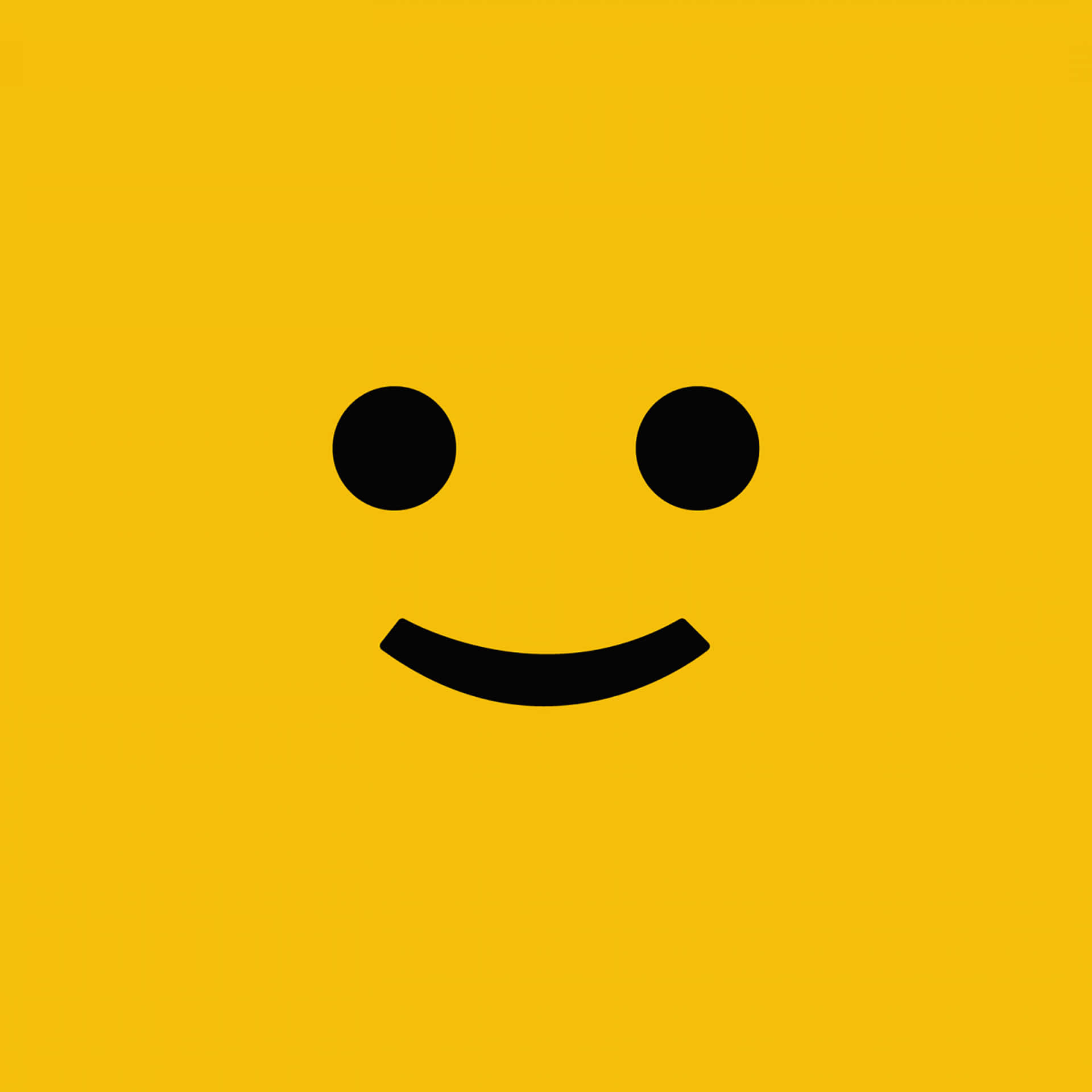Yellow Smiley Ipad Background