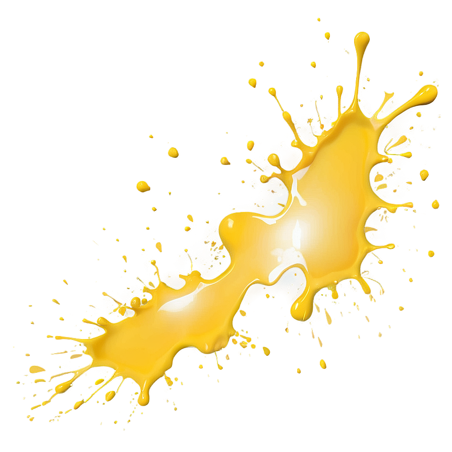 Yellow Splat Png Yac PNG