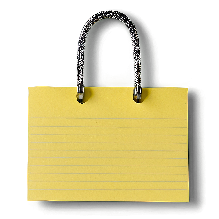 Yellow Sticky Note Png 05042024 PNG