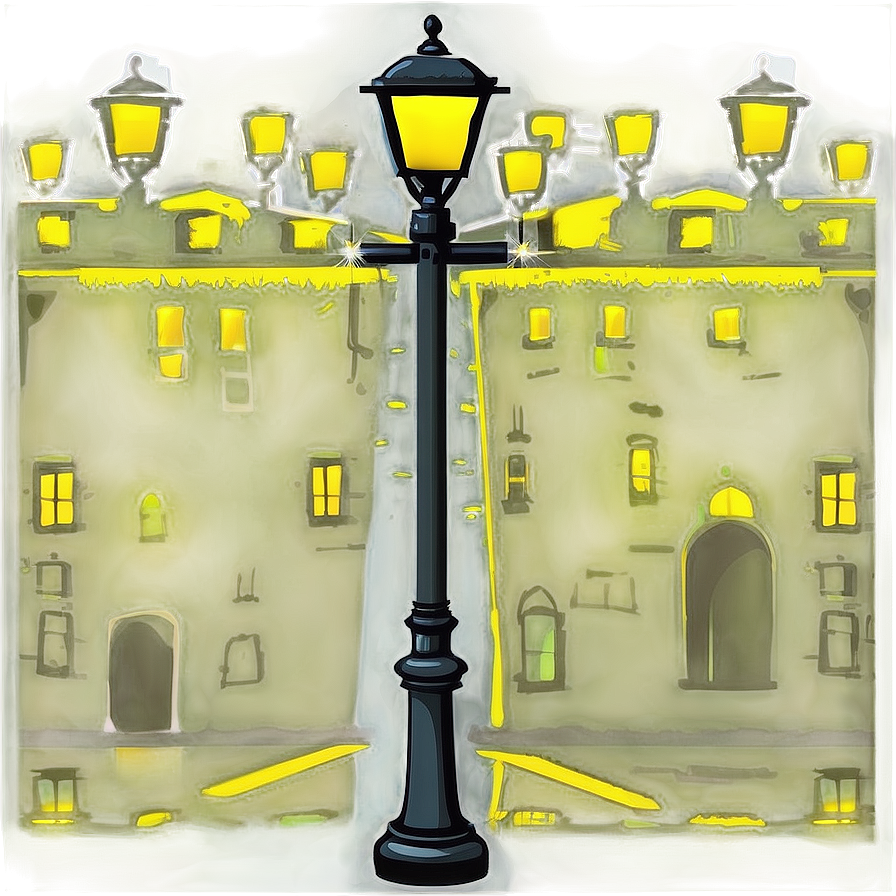 Yellow Street Light Png Vxg38 PNG